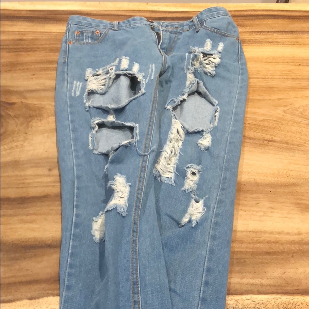 Perfectly ripped jeans